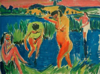 Four Bathers